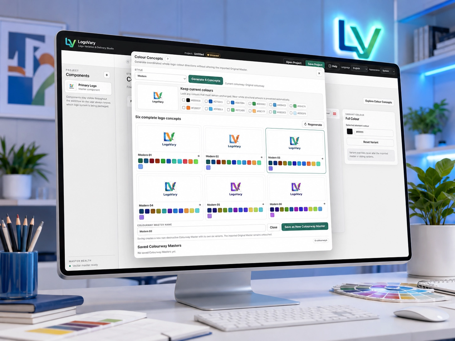 LogoVary Colour Concepts