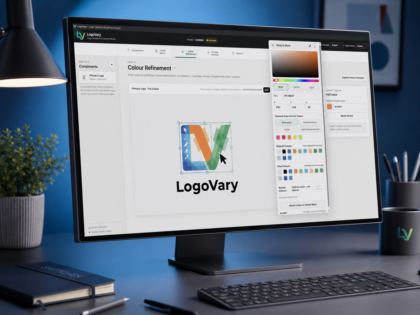 LogoVary Colour Refinement